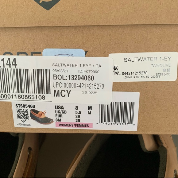 Sperry Womens Saltwater Lace Up Low Too Snow Winter Shoes Size US 8 M NEW - Picture 10 of 11